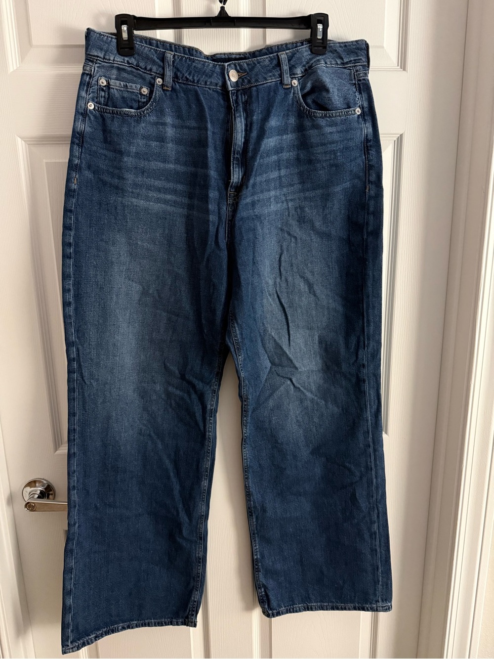 Aeropostale high rise wide leg jeans